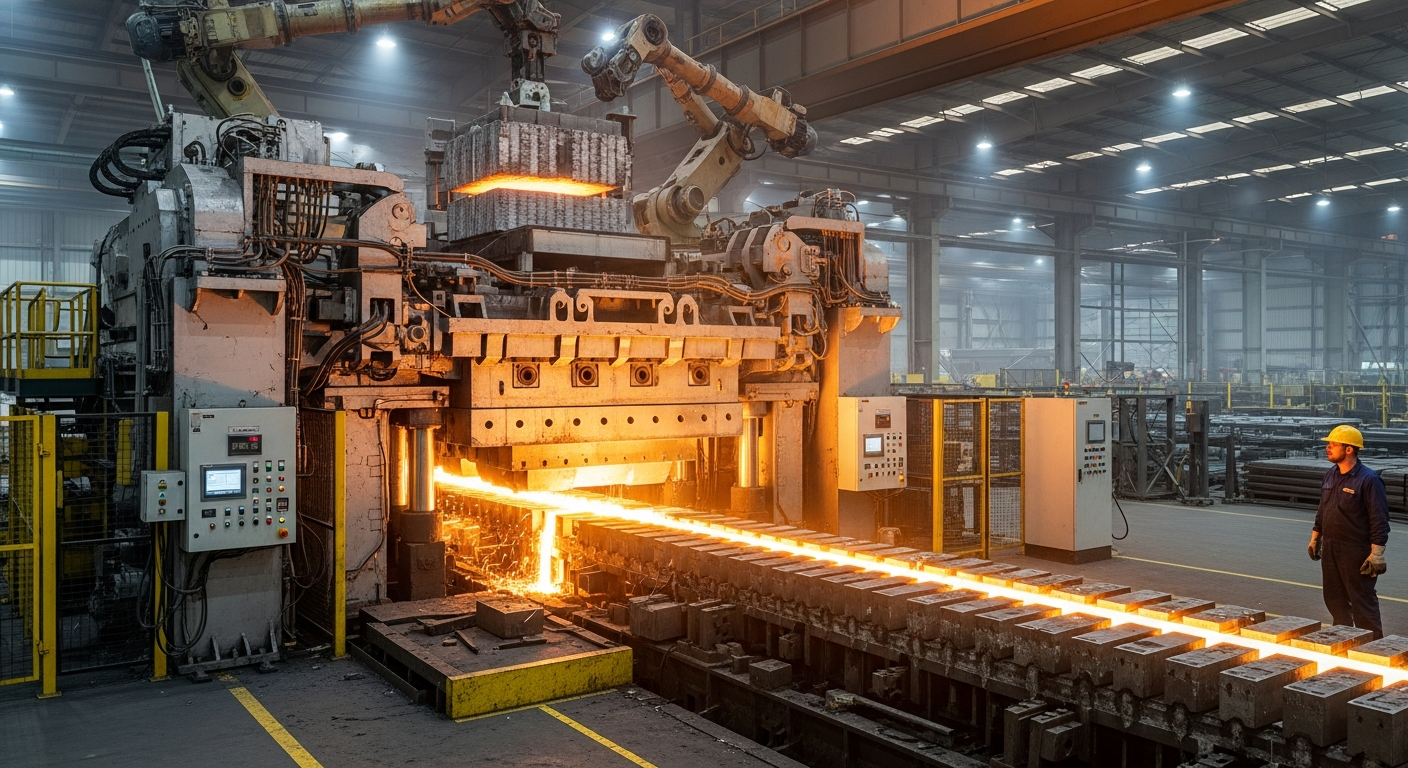 Extrusion Press Floor